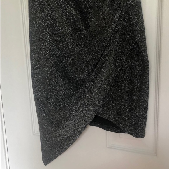 Glitter Asymmetrical Dress - Picture 9 of 12